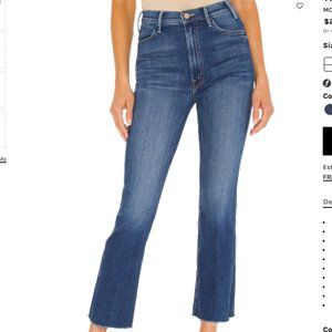 MOTHER Hustler Ankle Fray